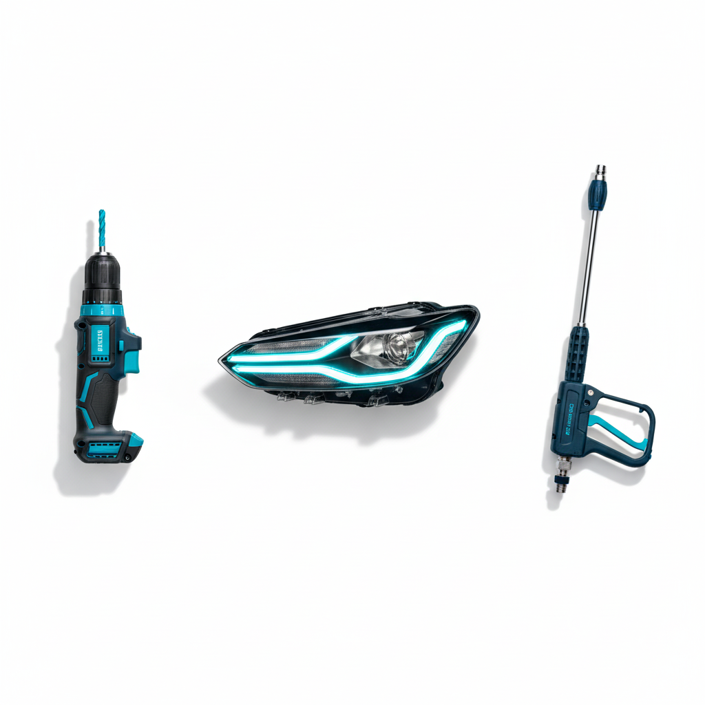 Herramientas, accesorios de vehículos, productividad